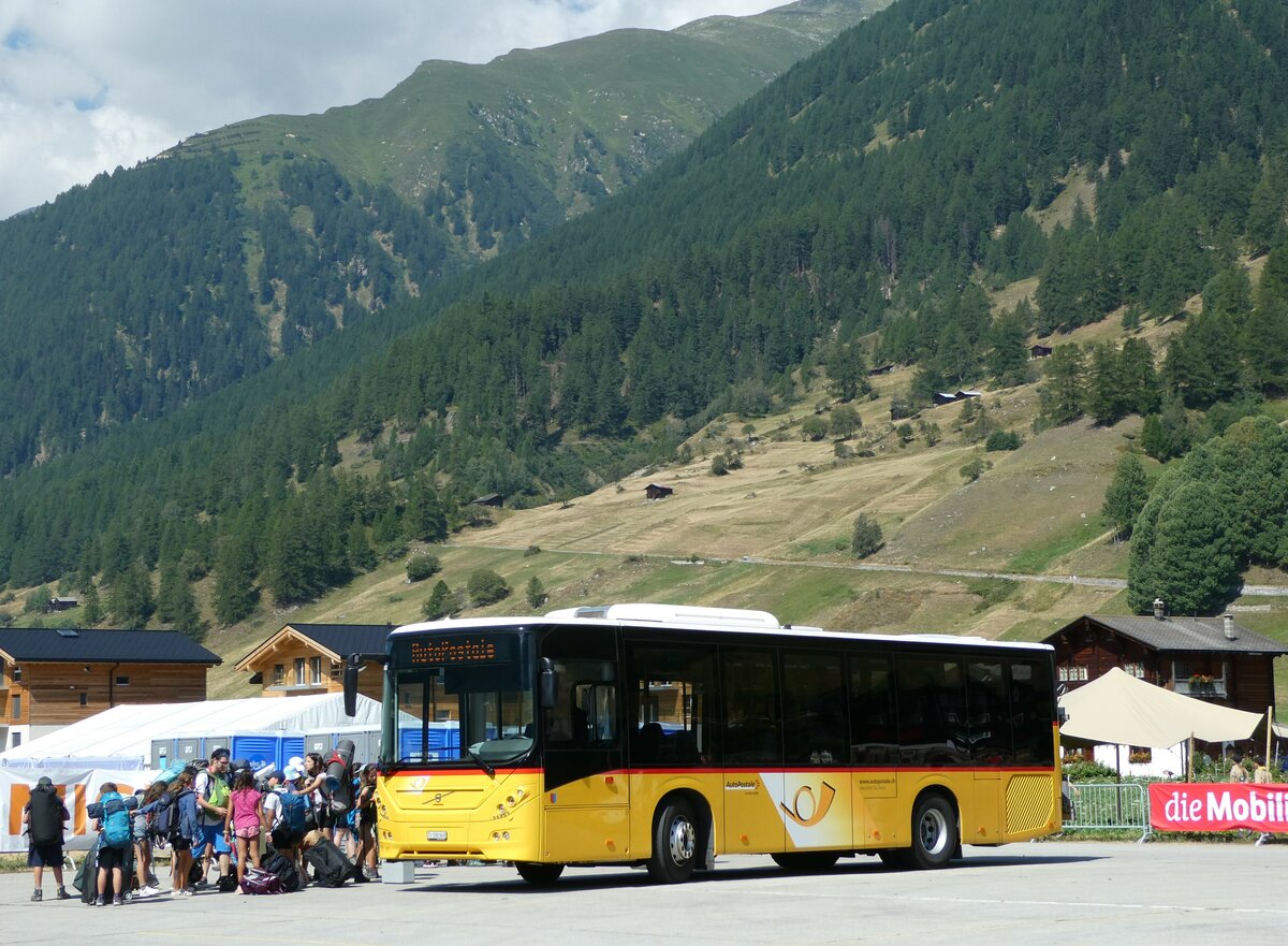 (238'387) - Marchetti, Airolo - TI 190'949 - Volvo am 24. Juli 2022 in Ulrichen, PostAuto-Terminal