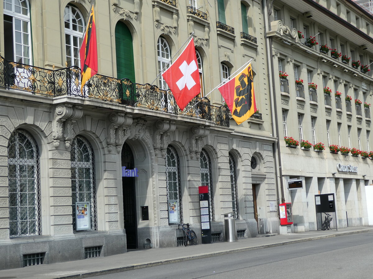 (238'508) - Bernmobil-Haltestelle am 28. Juli 2022 in Bern, Bundesplatz