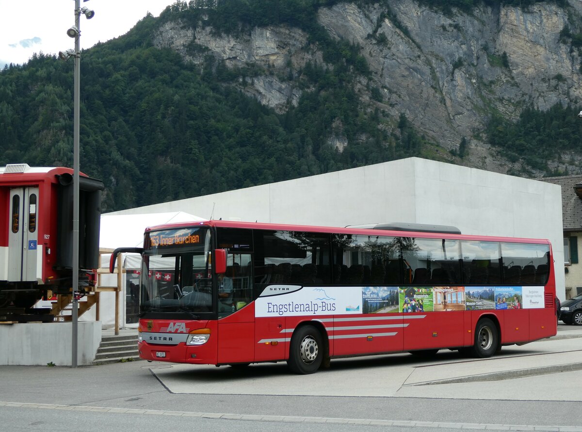 (238'798) - AFA Adelboden - Nr. 24/BE 26'701 - Setra am 1. August 2022 in Innertkirchen, Grimseltor (Einsatz: PostAuto f�r Engstlenalp-Bus)