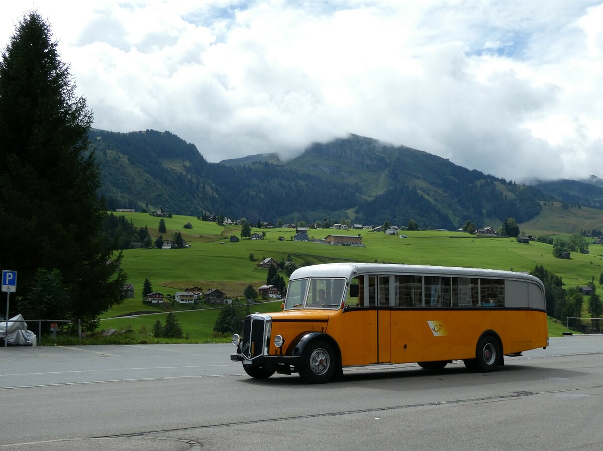 (239'239) - Kuser, Buch am Irchel - TG 213'177 - FBW/Tscher (ex Badertscher, Winterthur; ex 24'574; ex P 1394) am 20. August 2022 in Wildhaus, Lisighaus