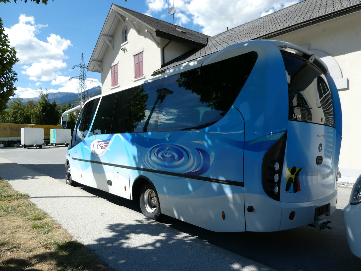 (239'428) - LLB Susten - Nr. 26 - Mercedes/UNVI am 21. August 2022 in Leuk, Garage