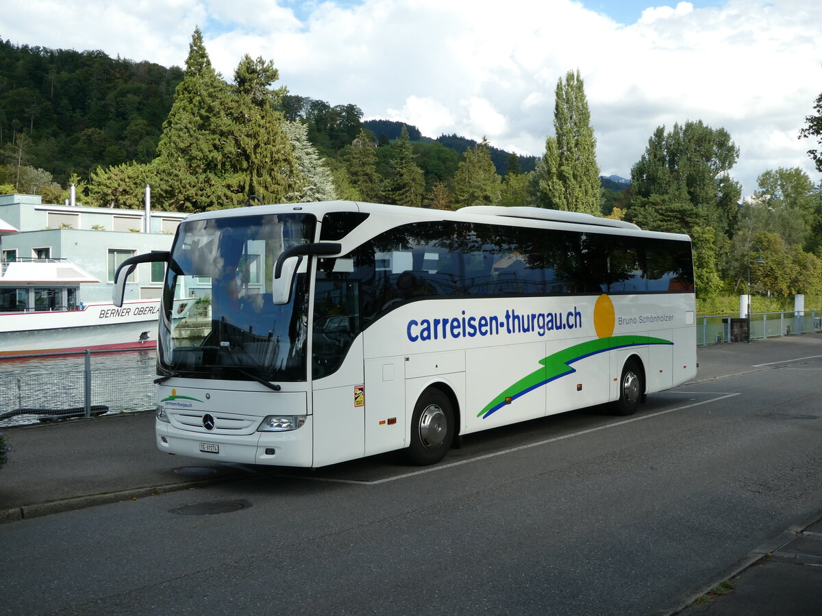 (239'714) - Schnholzer B., Istighofen - TG 97'274 - Mercedes am 27. August 2022 bei der Schifflndte Thun