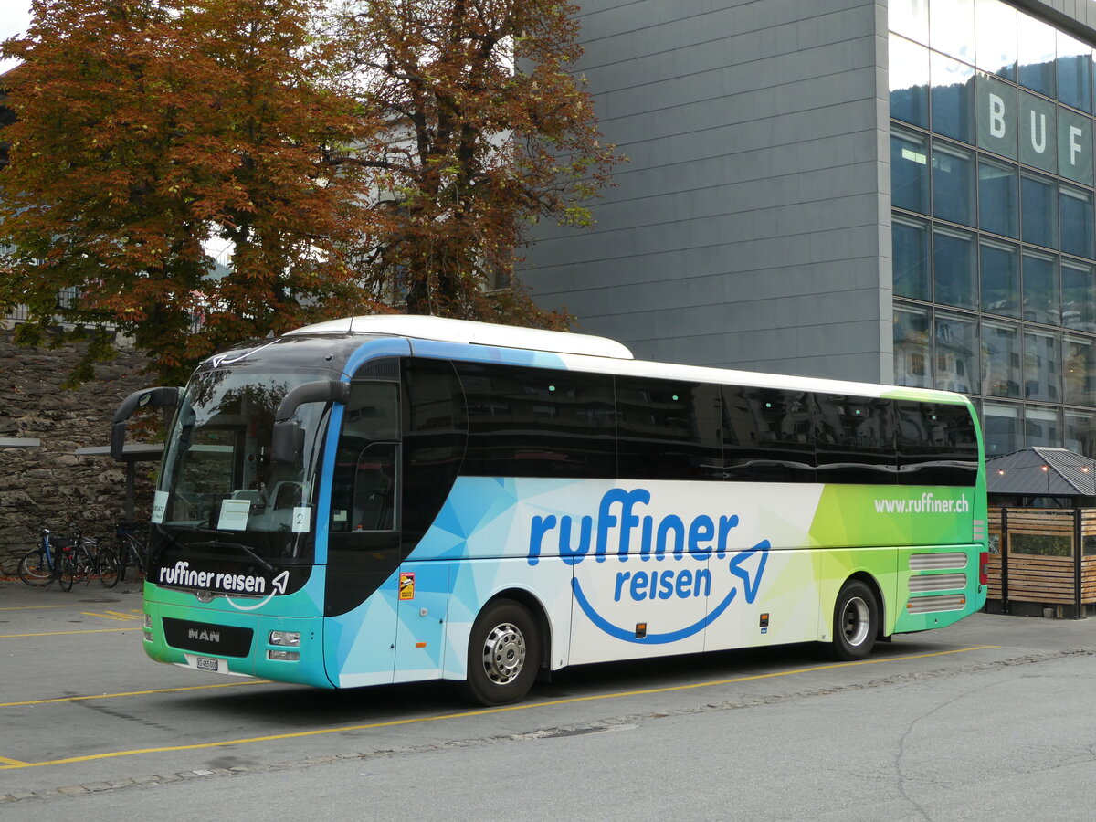 (239'918) - Ruffiner, Turtmann - VS 465'000 - MAN am 4. September 2022 beim Bahnhof Brig