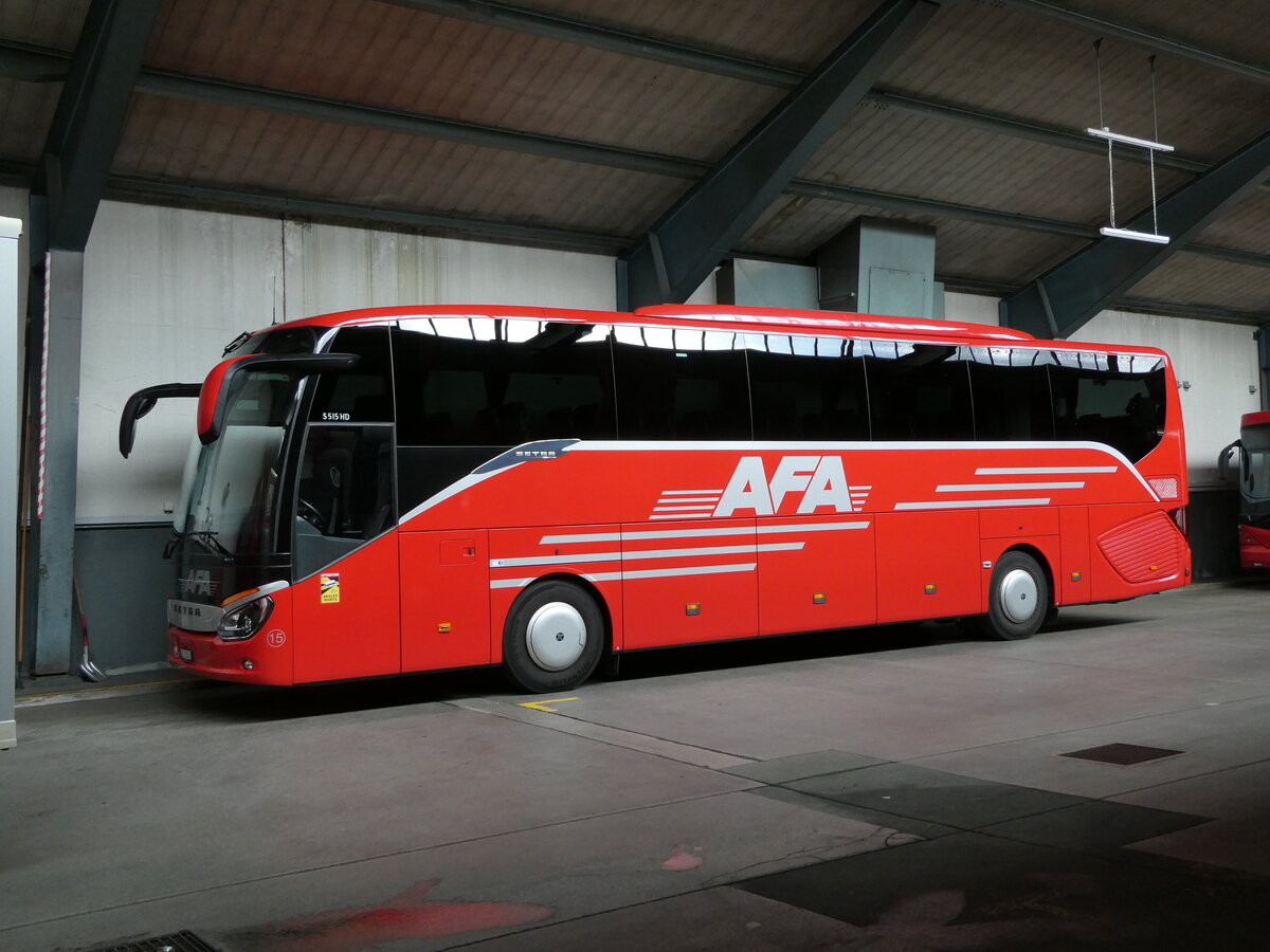 (239'964) - AFA Adelboden - Nr. 15/BE 26'702 - Setra am 6. September 2022 in Adelboden, Busstation