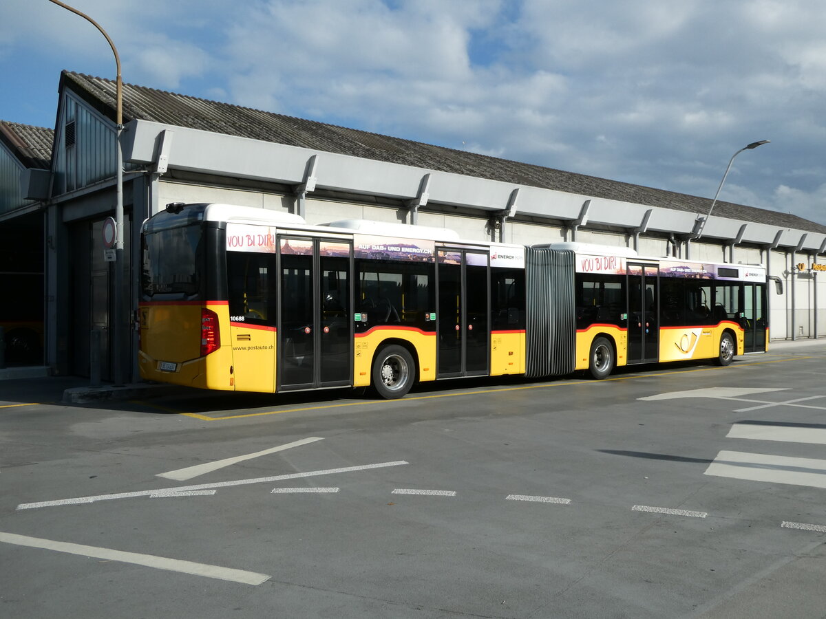 (240'213) - PostAuto Bern - Nr. 10'688/BE 734'634 - Mercedes (ex Nr. 634) am 24. September 2022 in Bern, Postautostation