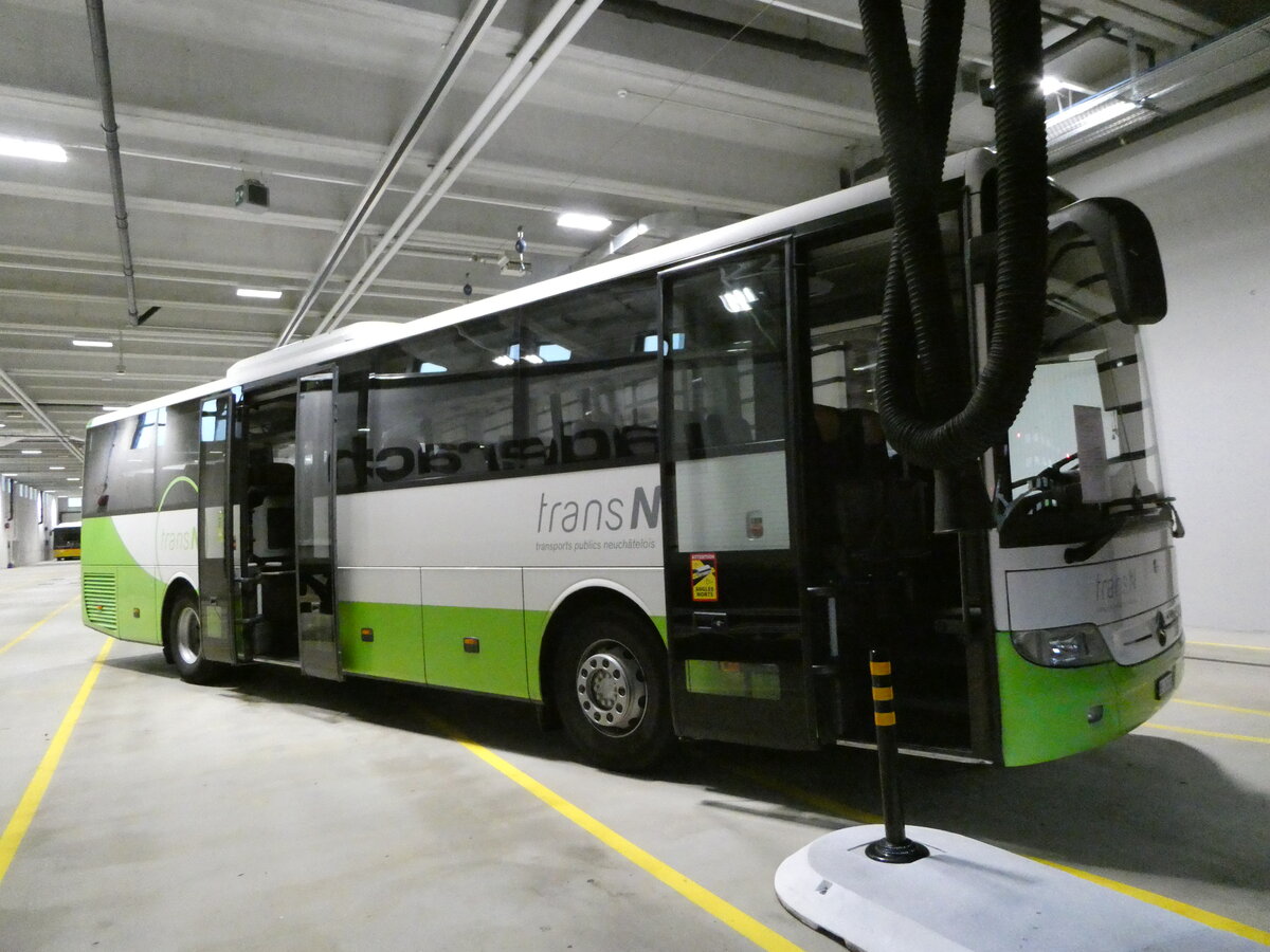 (240'388) - transN, La Chaux-de-Fonds - Nr. 282/NE 136'282 - Mercedes am 1. Oktober 2022 in La Chaux-de-Fonds, Dpt