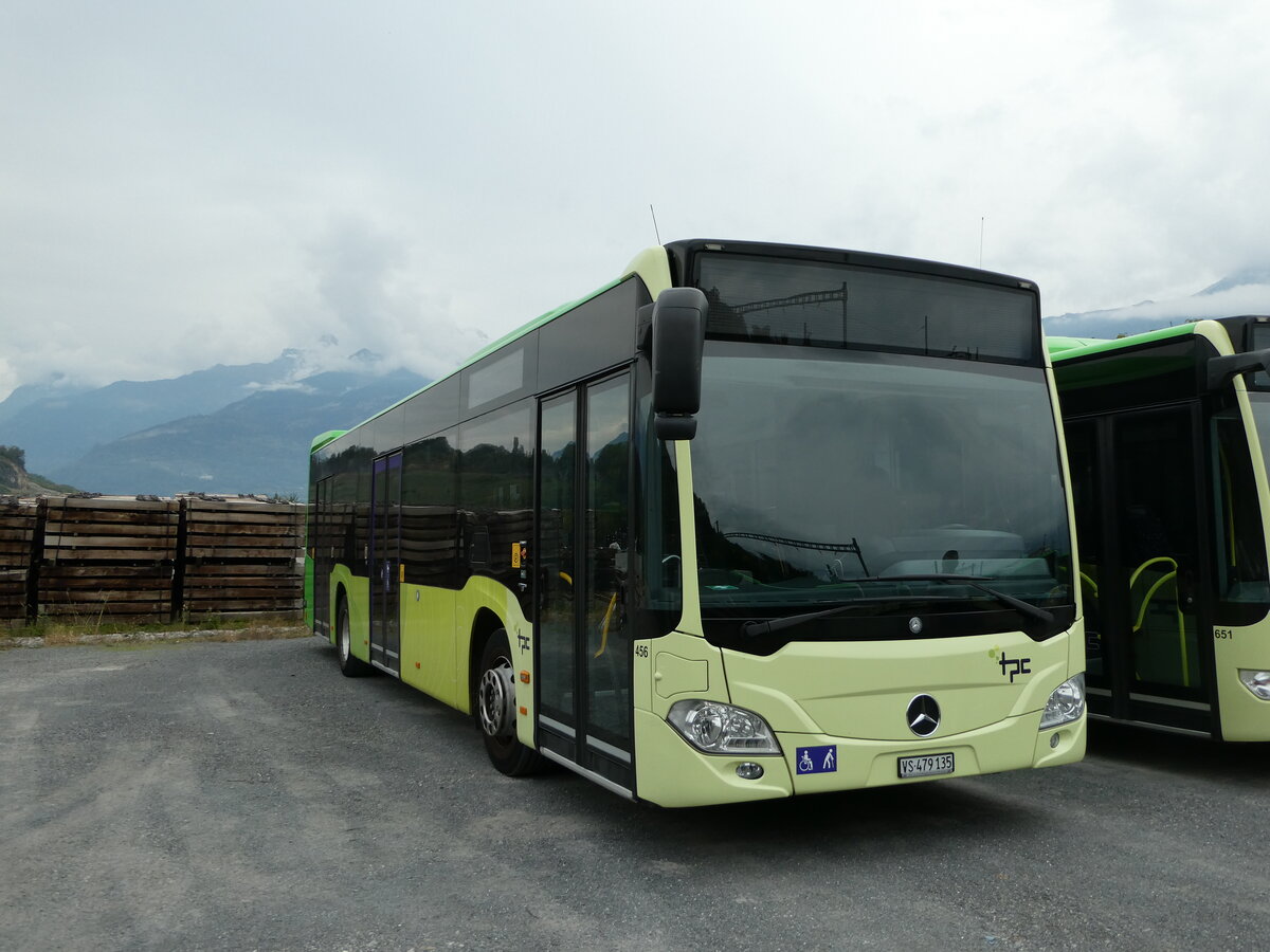 (240'663) - TPC Aigle - Nr. 456/VS 479'135 - Mercedes (ex Ledermair, A-Schwarz) am 8. Oktober 2022 in Aigle, D�p�t