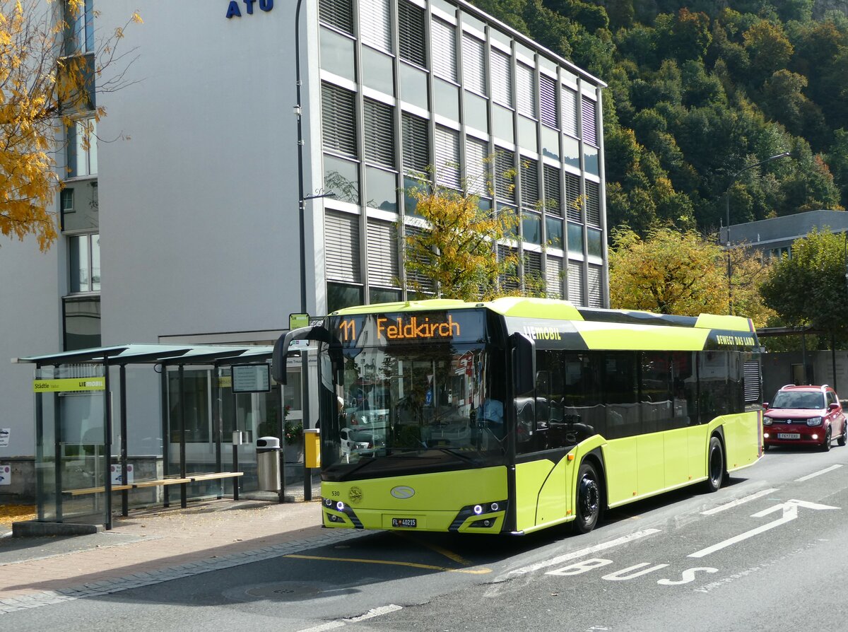 (240'942) - BOS PS Anstalt, Vaduz - Nr. 530/FL 40'215 - Solaris am 11. Oktober 2022 in Vaduz, St�dtle