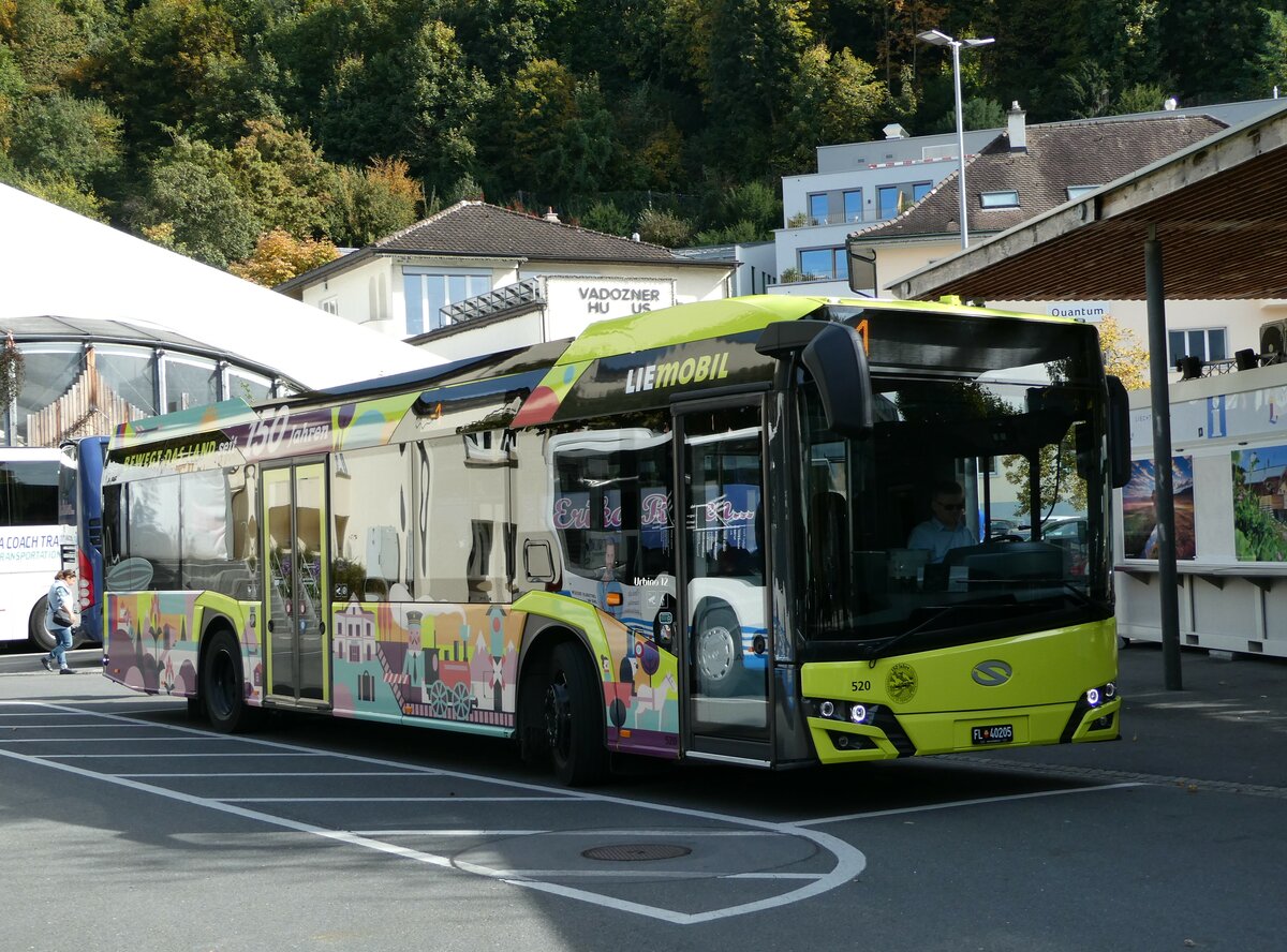 (240'954) - BOS PS Anstalt, Vaduz - Nr. 520/FL 40'205 - Solaris am 11. Oktober 2022 in Vaduz, St�dtle