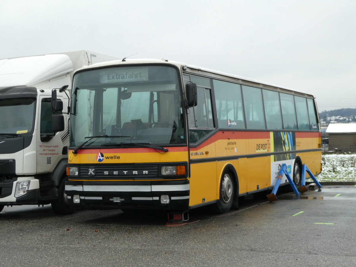 (243'880) - Wyss, Boningen - Nr. 25 - Setra am 15. Dezember 2022 in Boningen, Garage