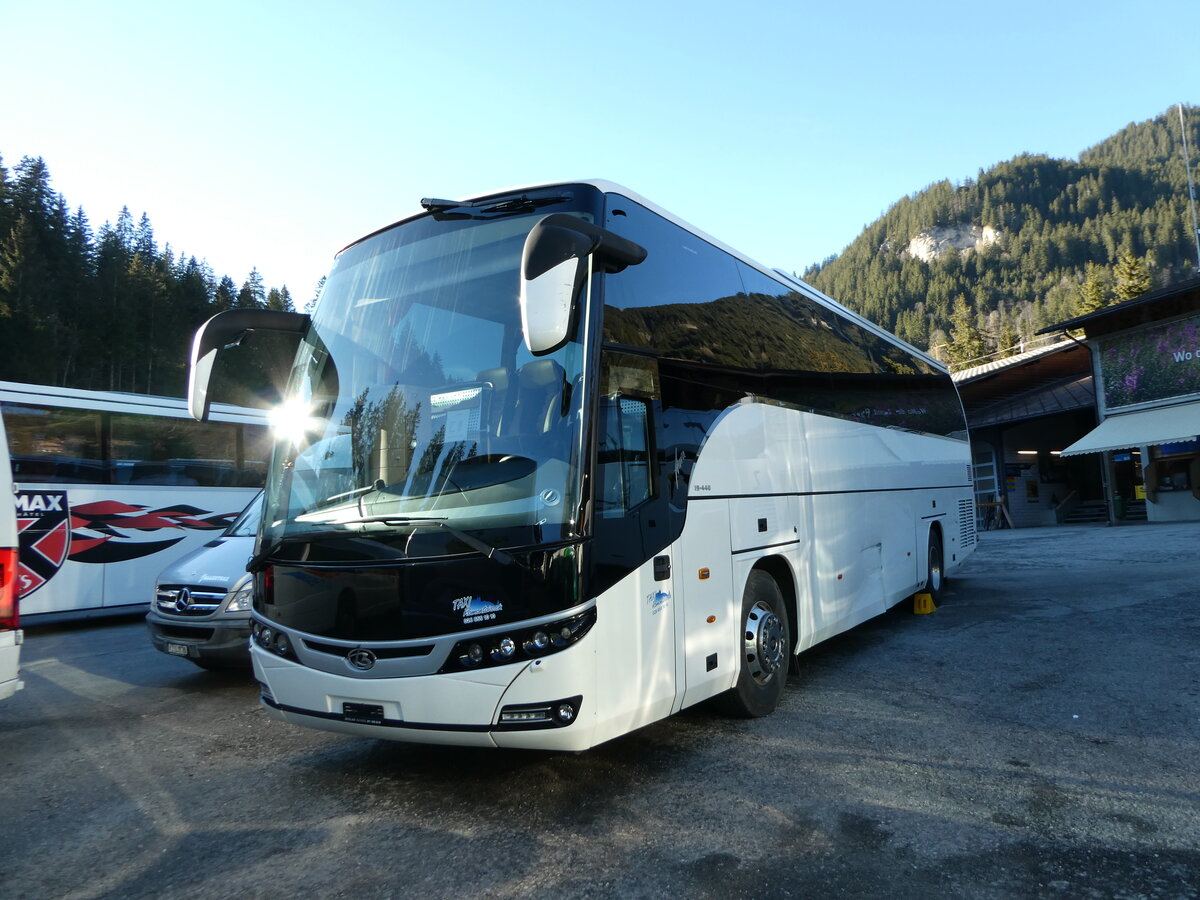 (244'728) - Taxi Romontois, Romont - FR 150'302 - Beulas am 7. Januar 2023 in Adelboden, ASB