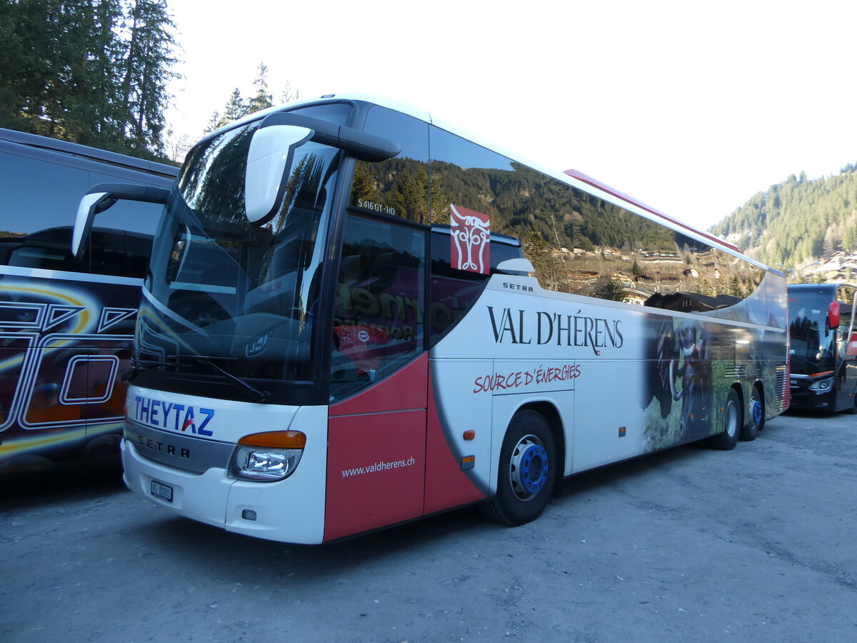 (244'735) - Theytaz, Sion - VS 11'001 - Setra am 7. Januar 2023 in Adelboden, ASB