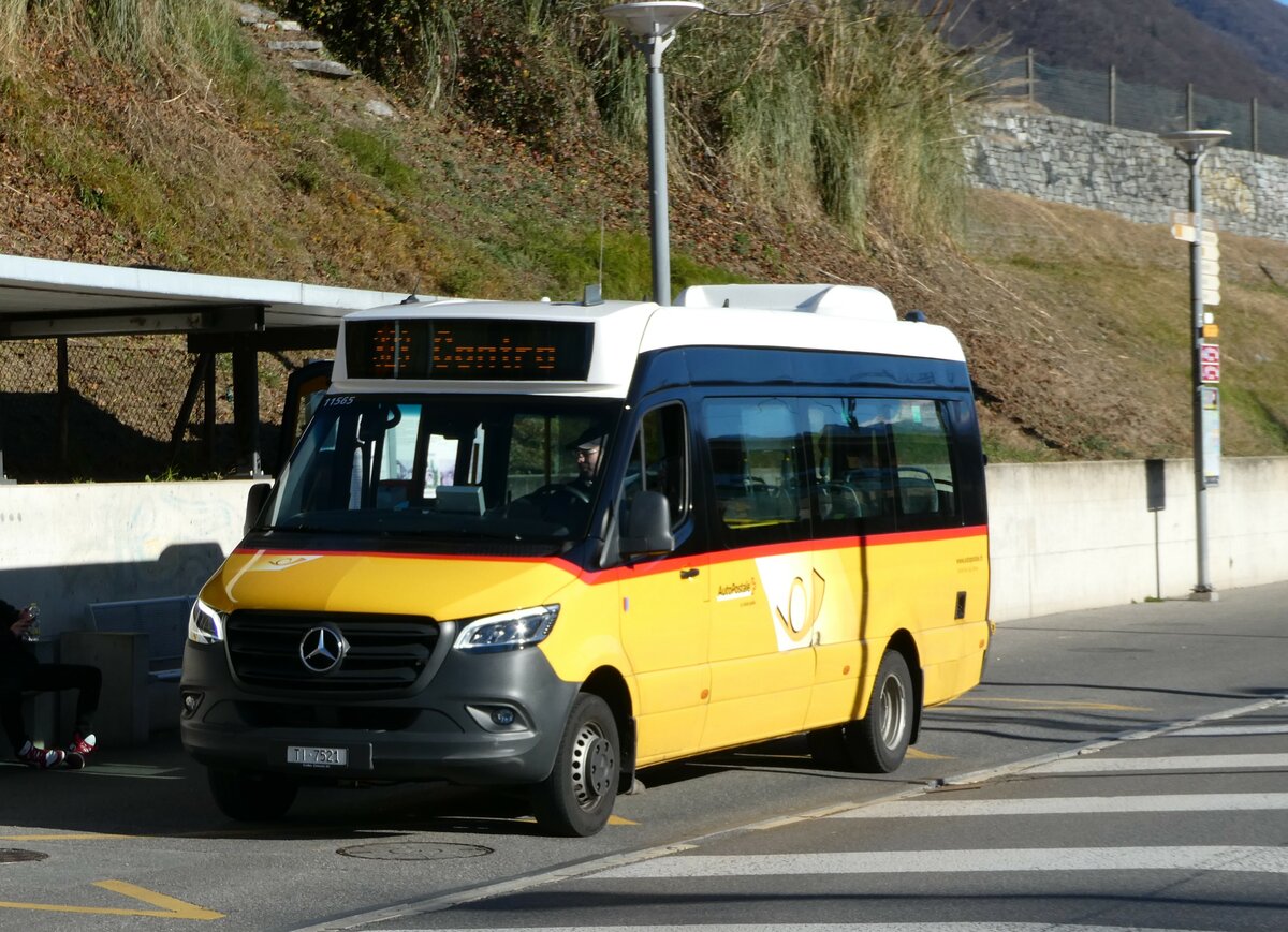 (244'921) - Starnini, Tenero - TI 7521/PID 11'565 - Mercedes am 10. Januar 2023 beim Bahnhof Tenero