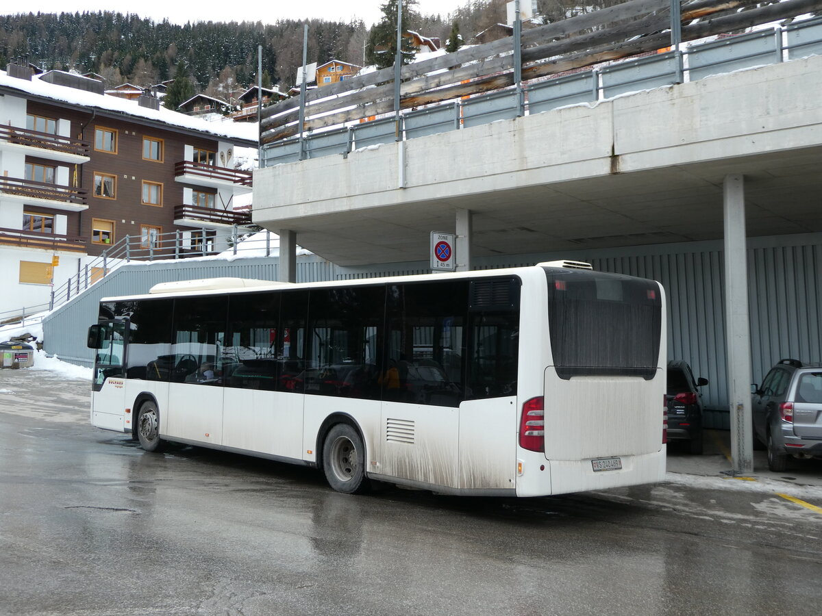 (245'042) - Buchard, Leytron - Nr. 71/VS 240'469 - Mercedes (ex MBC Morges Nr. 80) am 14. Januar 2023 in La Tzoumaz, T�l�cabine
