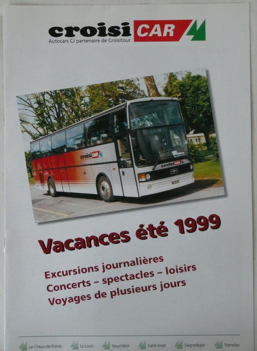 (245'094) - Croisi Car-Vacances t 1999 am 16. Januar 2023 in Thun