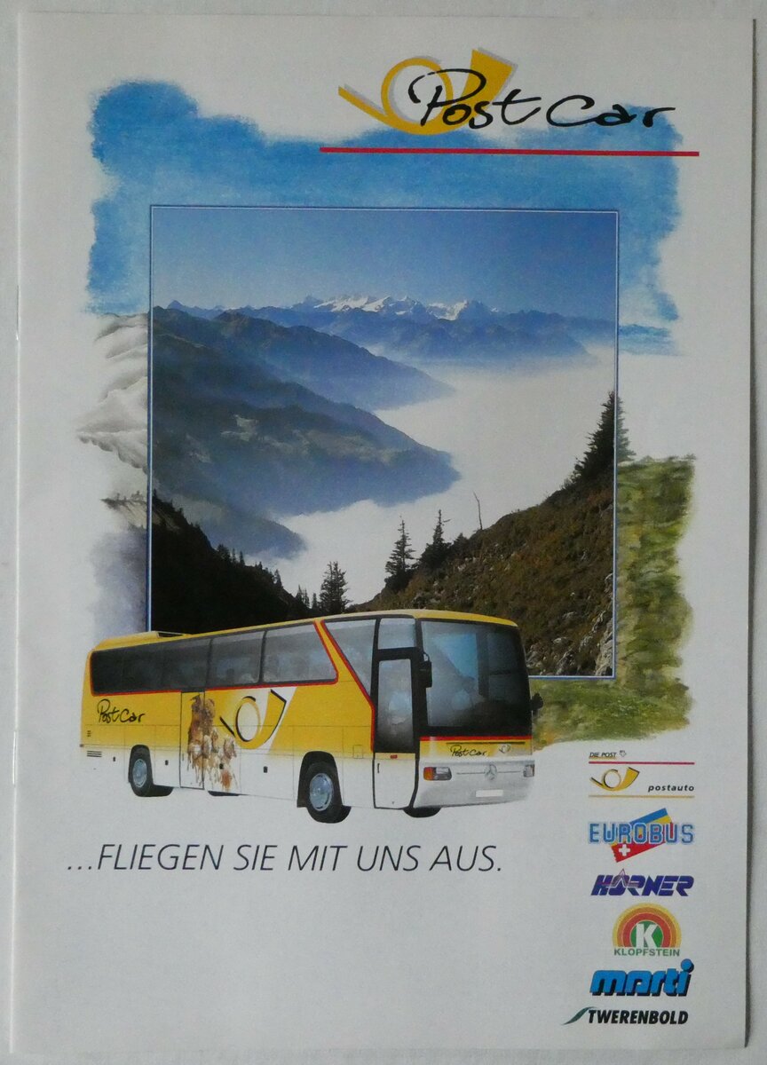 (247'734) - PostCar-Fliegen Sie mit uns aus am 26. M�rz 2023 in Thun