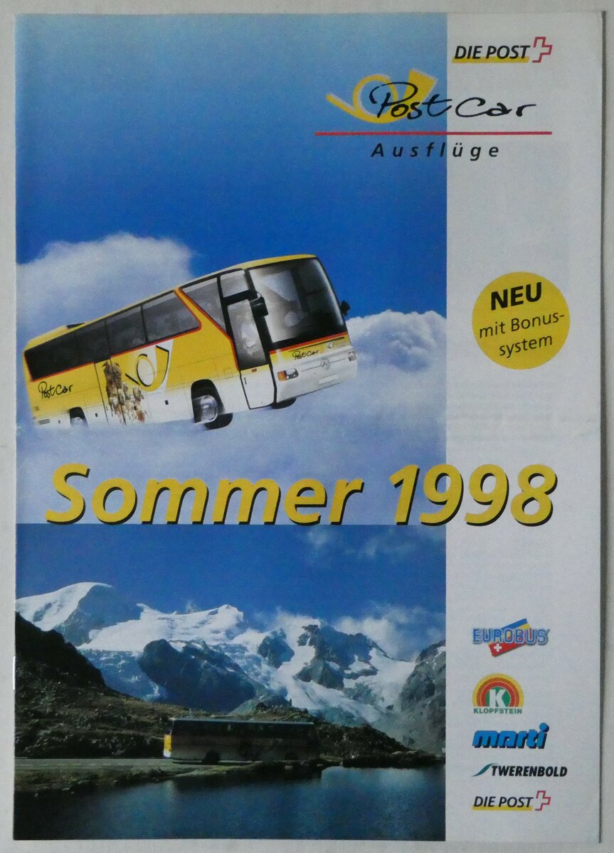 (247'735) - PostCar-Sommer 1998 am 26. M�rz 2023 in Thun (Vorderseite)