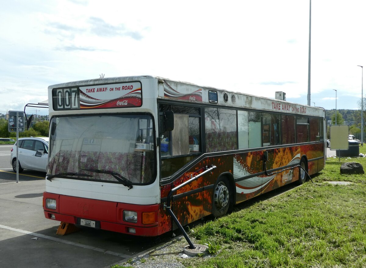 (249'257) - Dressler, Uster - MAN (ex RVBW Wettingen) am 29. April 2023 in Z�rich, Rastplatz B�sisee