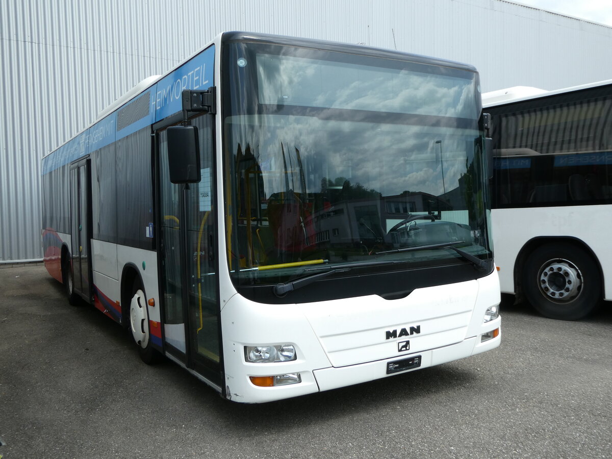 (249'784) - RVBW Wettingen - Nr. 91 - MAN/G�ppel am 6. Mai 2023 in Winterthur, EvoBus
