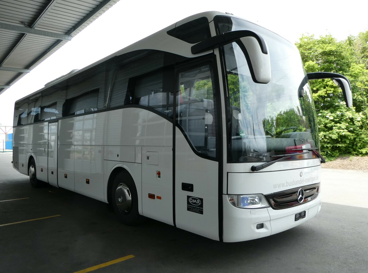 (250'239) - Aus Deutschland: R�ttgen, Untersteinach - (KU-MR 54) - Mercedes am 18. Mai 2023 in Kerzers, Interbus