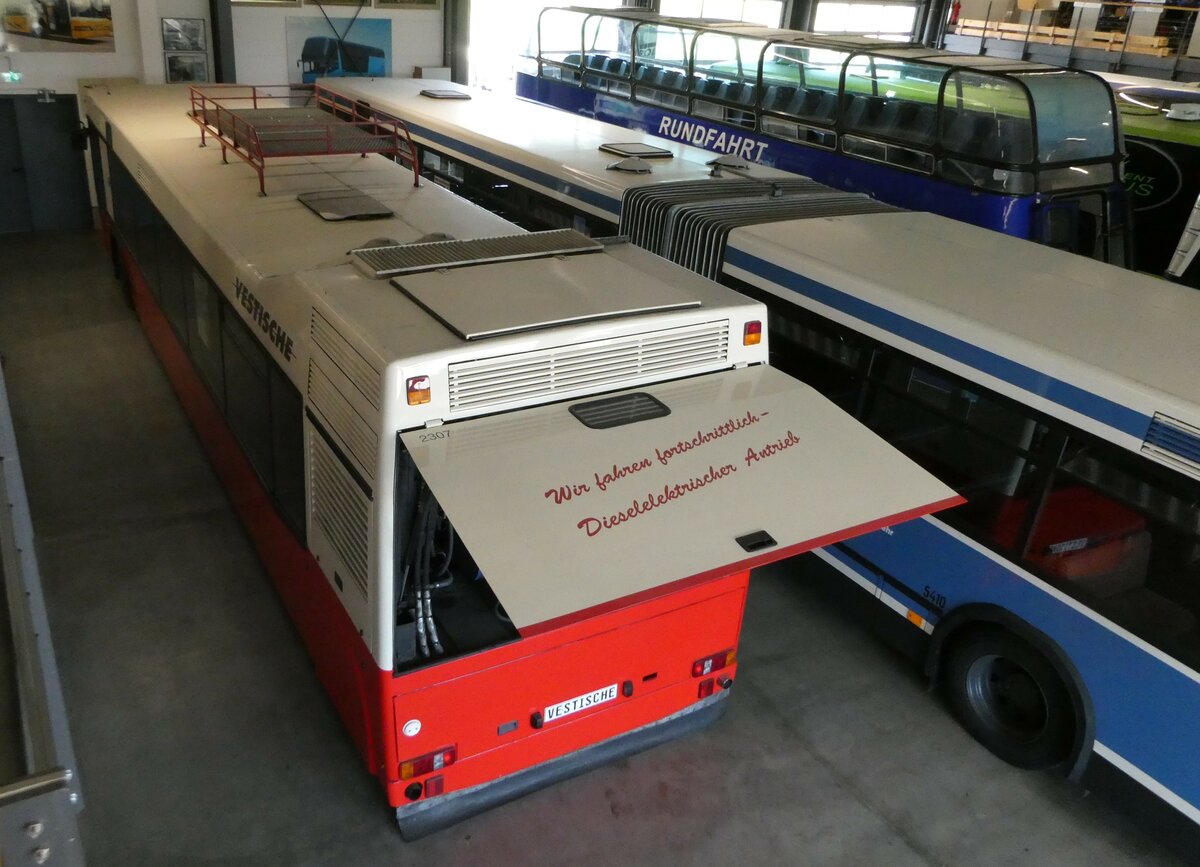 (250'973) - Vestische, Herten (Auw�rter) - Nr. 2307 - Neoplan am 4. Juni 2023 in Pilsting, Auw�rter Automobil-Park