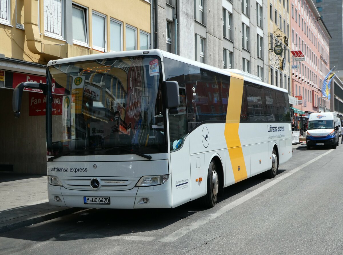(251'079) - Autobus Oberbayern, M�nchen - Nr. 420/M-UC 6420 - Mercedes am 5. Juni 2023 beim Hauptbahnhof M�nchen