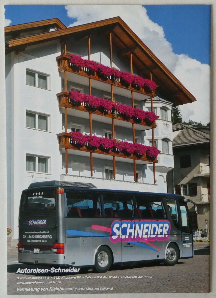 (251'111) - Schneider-Reisen 2010 am 6. Juni 2023 in Thun (R�ckseite)