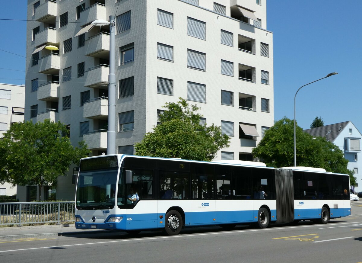 (251'434) - VBZ Z�rich - Nr. 405/ZH 745'405 - Mercedes am 13. Juni 2023 in Z�rich, Seebach