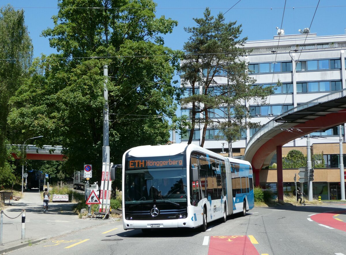(251'449) - Welti-Furrer, Bassersdorf - Nr. 77/ZH 27'124 - Mercedes am 13. Juni 2023 in Z�rich, Bucheggplatz