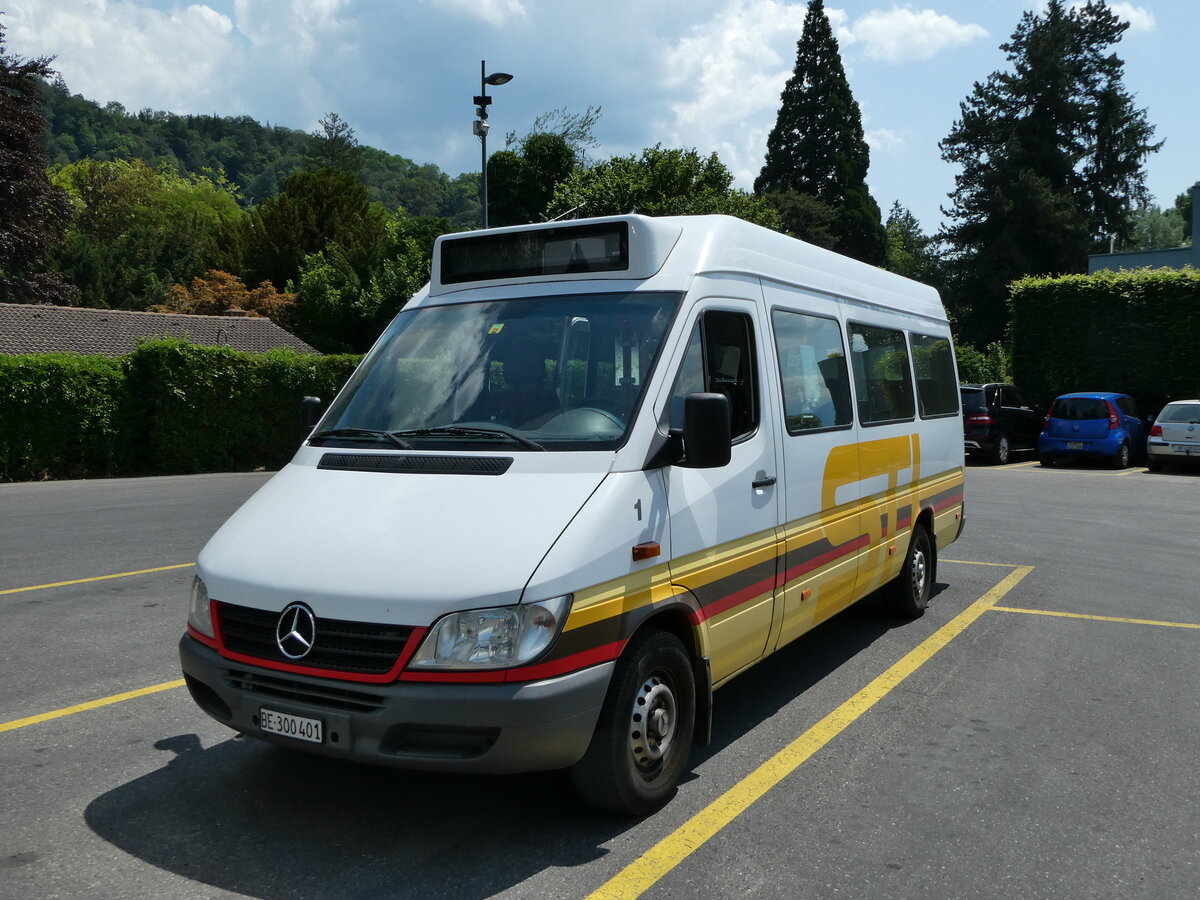 (251'574) - STI Thun - Nr. 1/BE 300'401 - Mercedes am 16. Juni 2023 bei der Schiffl�ndte Thun