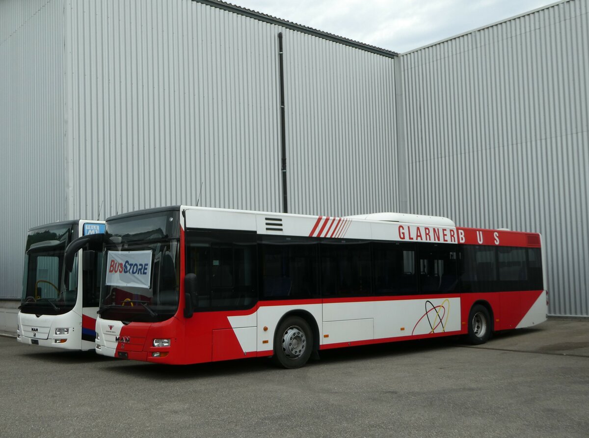 (252'735) - AS Engi - Nr. 2 - MAN (ex WilMobil Nr. 255; ex Vorf�hrfahrzeug) am 15. Juli 2023 in Winterthur, EvoBus