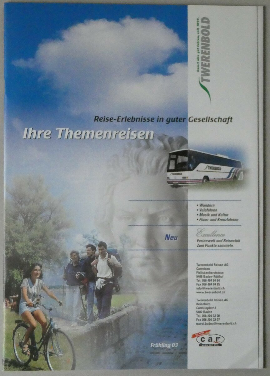 (252'747) - Twerenbold-Ihre Themenreisen Fr�hling 03 am 16. Juli 2023 in Thun