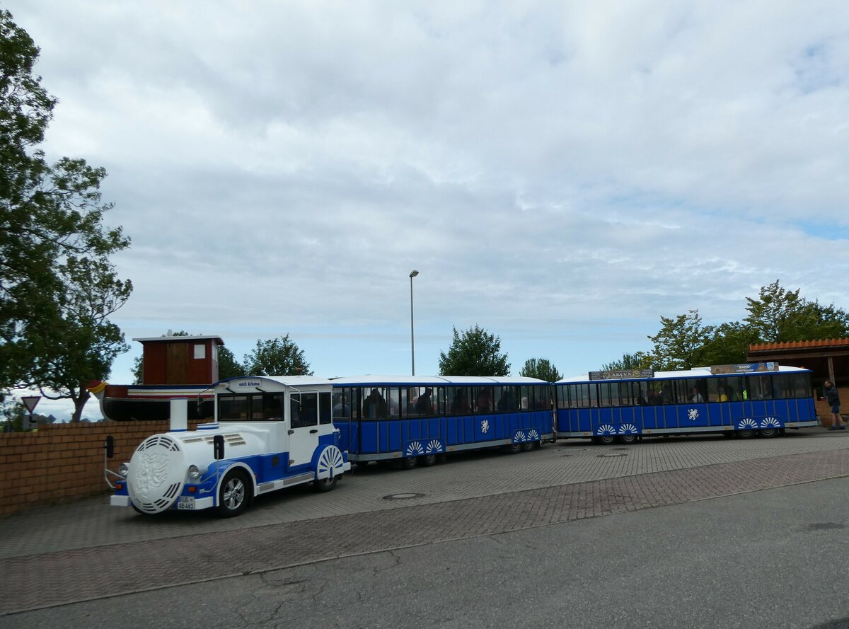 (254'518) - Kap-Arkona-Bahn, Putgarten - R�G-ab 561 - am 1. September 2023 in Putgarten, Parkplatz