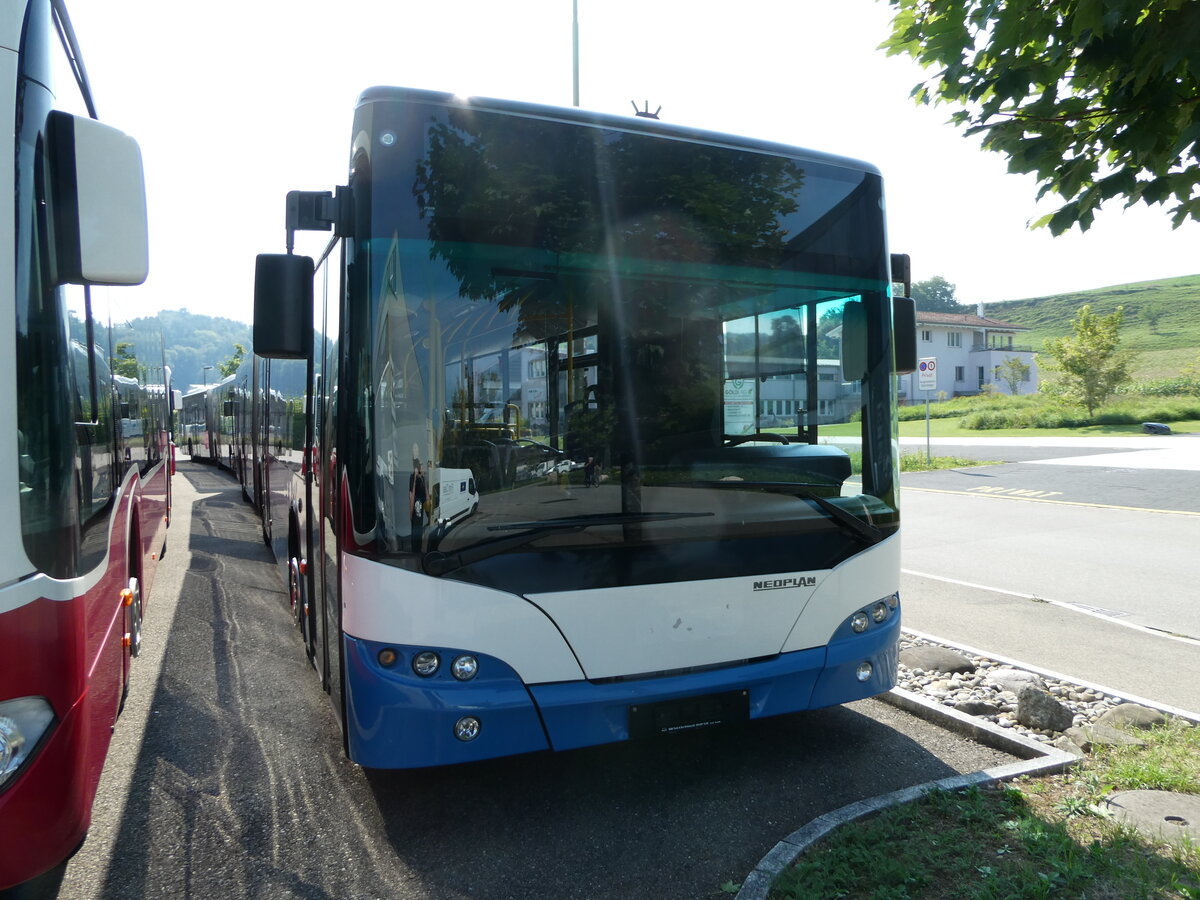 (255'001) - VBZ Z�rich - Nr. 545 - Neoplan am 9. September 2023 in Winterthur, Daimler Buses