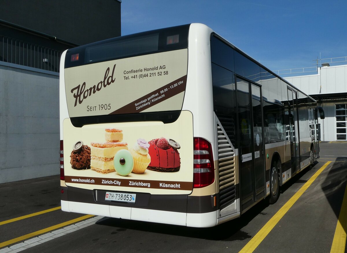 (255'251) - AZZK Zollikon - Nr. 53/ZH 738'053 - Mercedes am 17. September 2023 in Winterthur, Daimler Buses