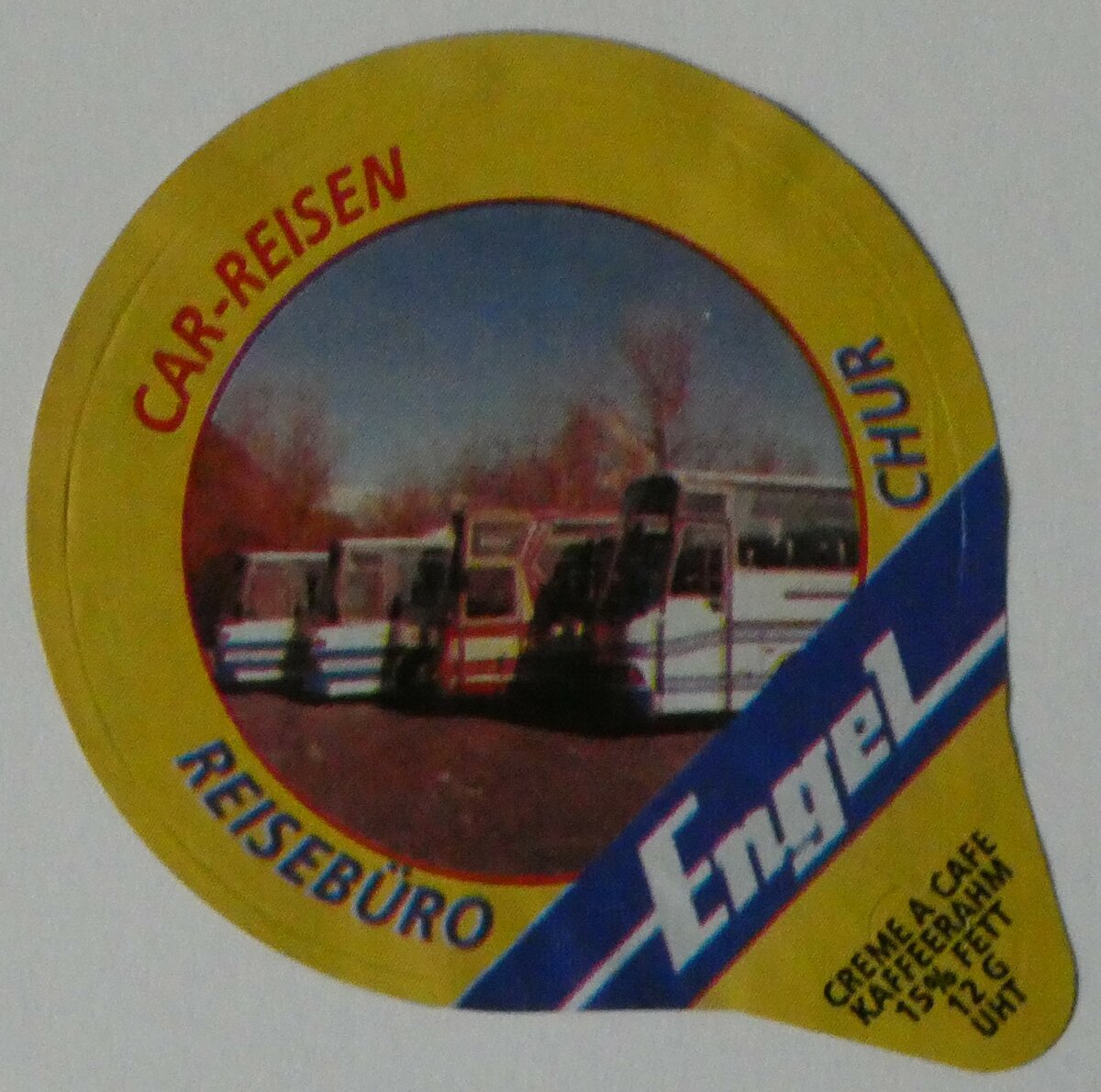 (256'354) - Kaffeerahm - Reiseb�ro Engel, Chur - am 22. Oktober 2023 in Thun