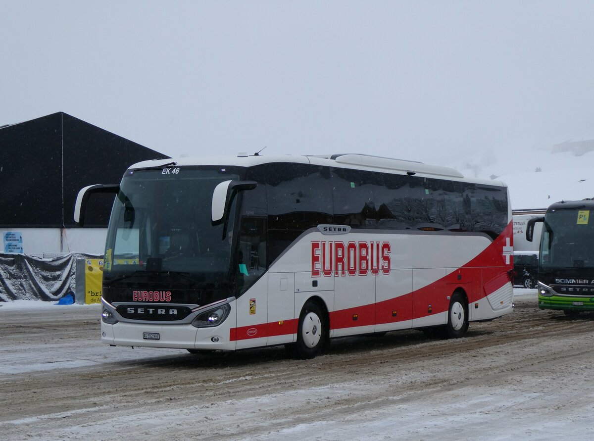 (258'247) - Knecht, Windisch - Nr. 46/AG 552'997 - Setra am 6. Januar 2024 in Adelboden, Weltcup