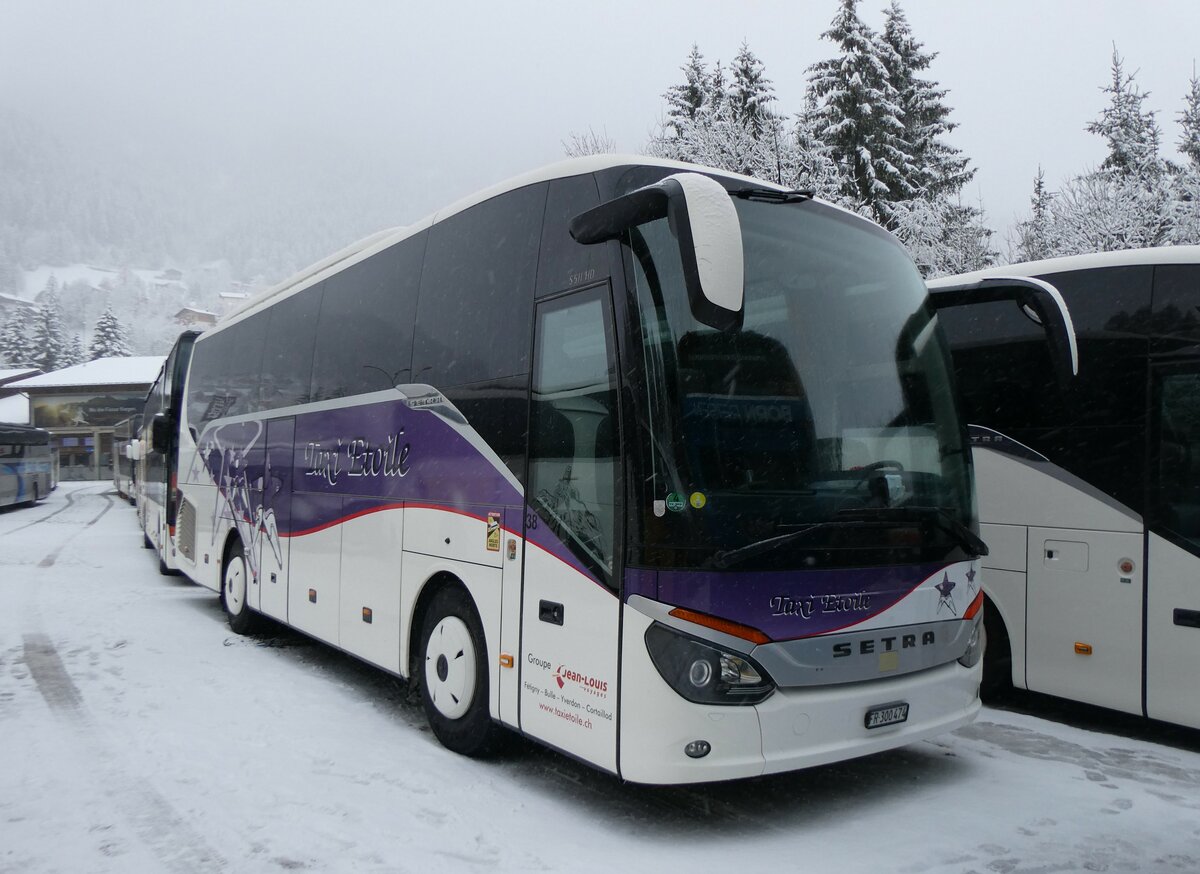 (258'340) - Jean-Louis, F�tigny - Nr. 38/FR 300'474 - Setra am 6. Januar 2024 in Adelboden, ASB