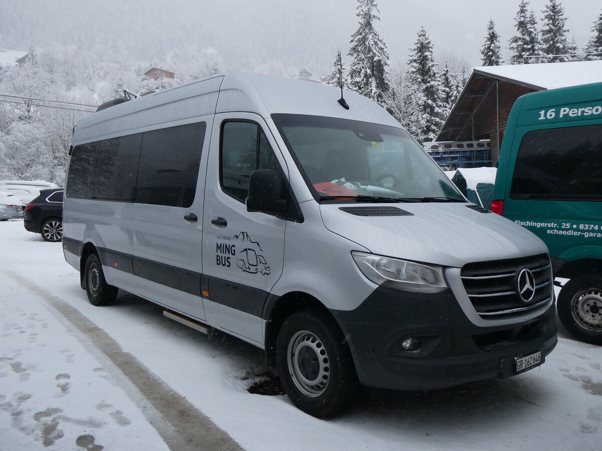 (258'403) - Ming, Sils-Maria - GR 162'646 - Mercedes am 6. Januar 2024 in Adelboden, ASB