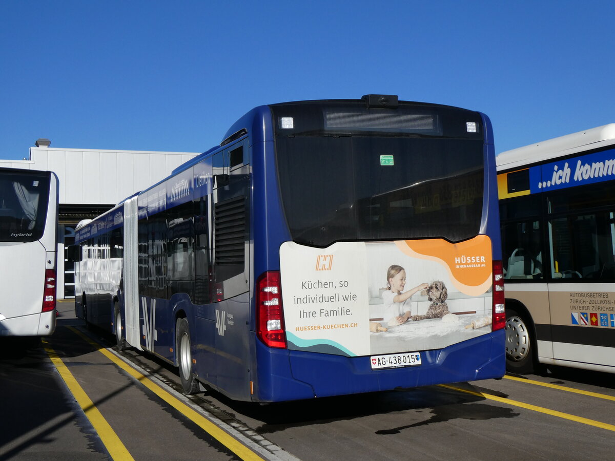 (259'072) - Wicki, Zufikon - AG 438'015/PID 11'733 - Mercedes am 3. Februar 2024 in Winterthur, Daimler Buses