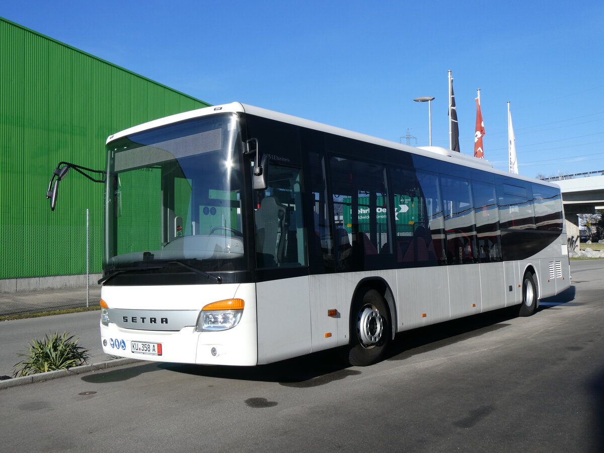 (259'111) - Aus Deutschland: R�ttgen, Untersteinach - KU 358 A - Setra am 3. Februar 2024 in Kerzers, Interbus