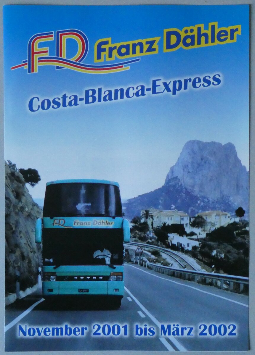 (259'611) - D�hler-Costa-Blanca-Express November 2001 bis M�rz 2002 am 25. Februar 2024 in Thun (Vorderseite)
