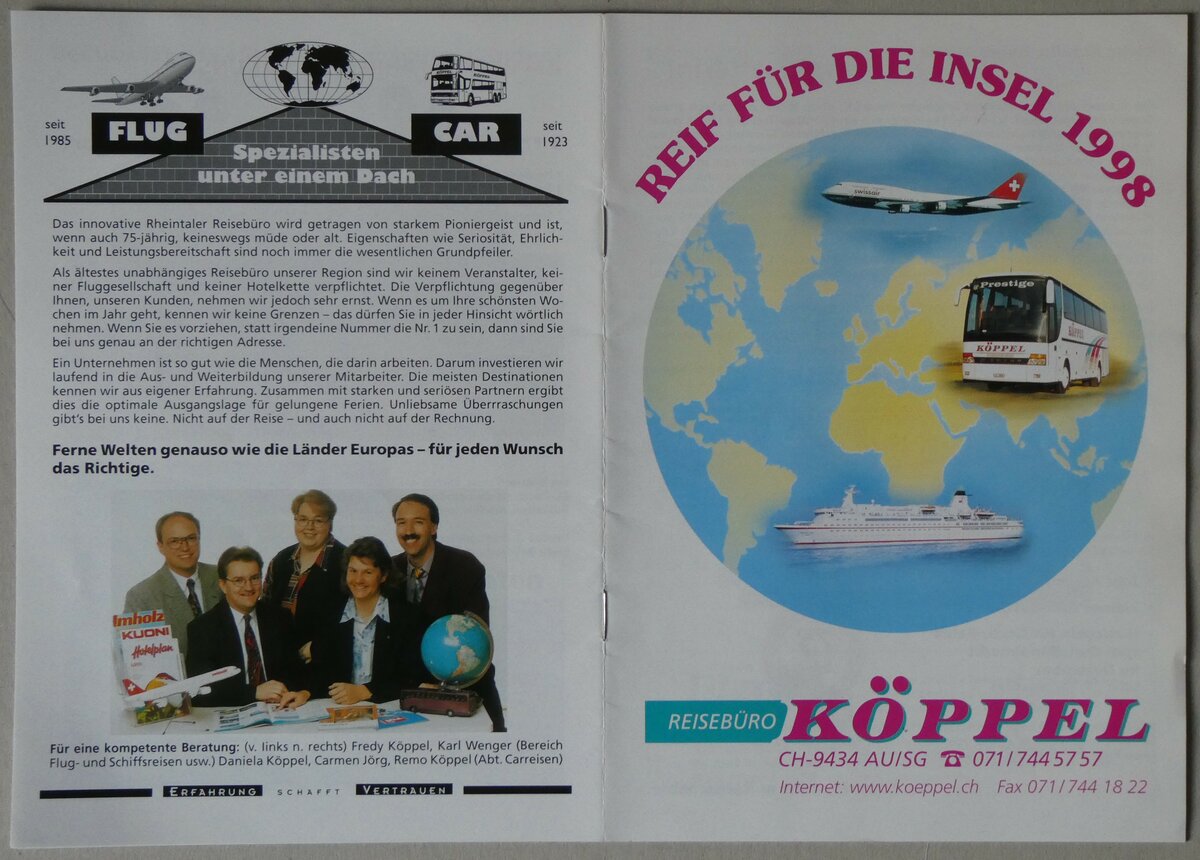 (259'897) - K�ppel-Reif f�r die Insel 1998  am 3. M�rz 2024 in Thun