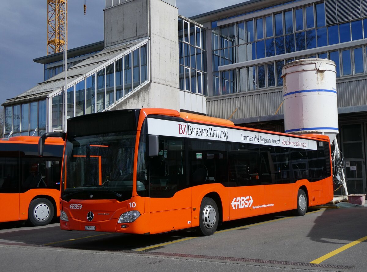 (259'932) - RBS Worblaufen - Nr. 10/BE 535'310 - Mercedes am 3. M�rz 2024 in Worblaufen, Garage