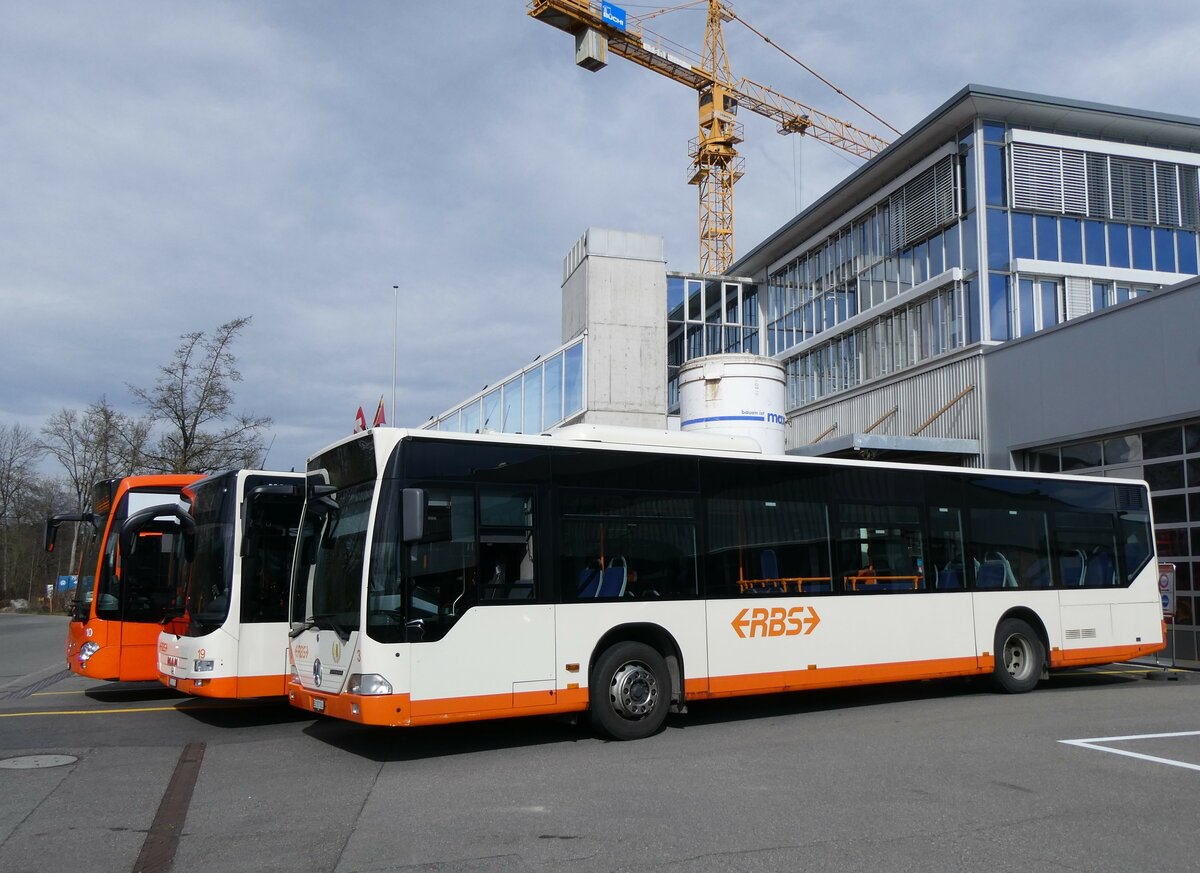 (259'950) - RBS Worblaufen - Nr. 3/BE 767'003 - Mercedes am 3. M�rz 2024 in Worblaufen, Garage