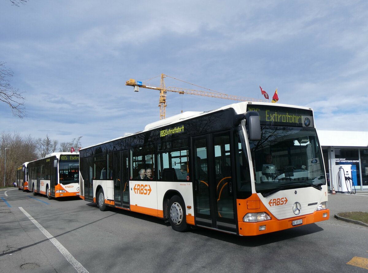 (259'977) - RBS Worblaufen - Nr. 1/BE 365'301 - Mercedes am 3. M�rz 2024 in Worblaufen, Hubelgutstrasse