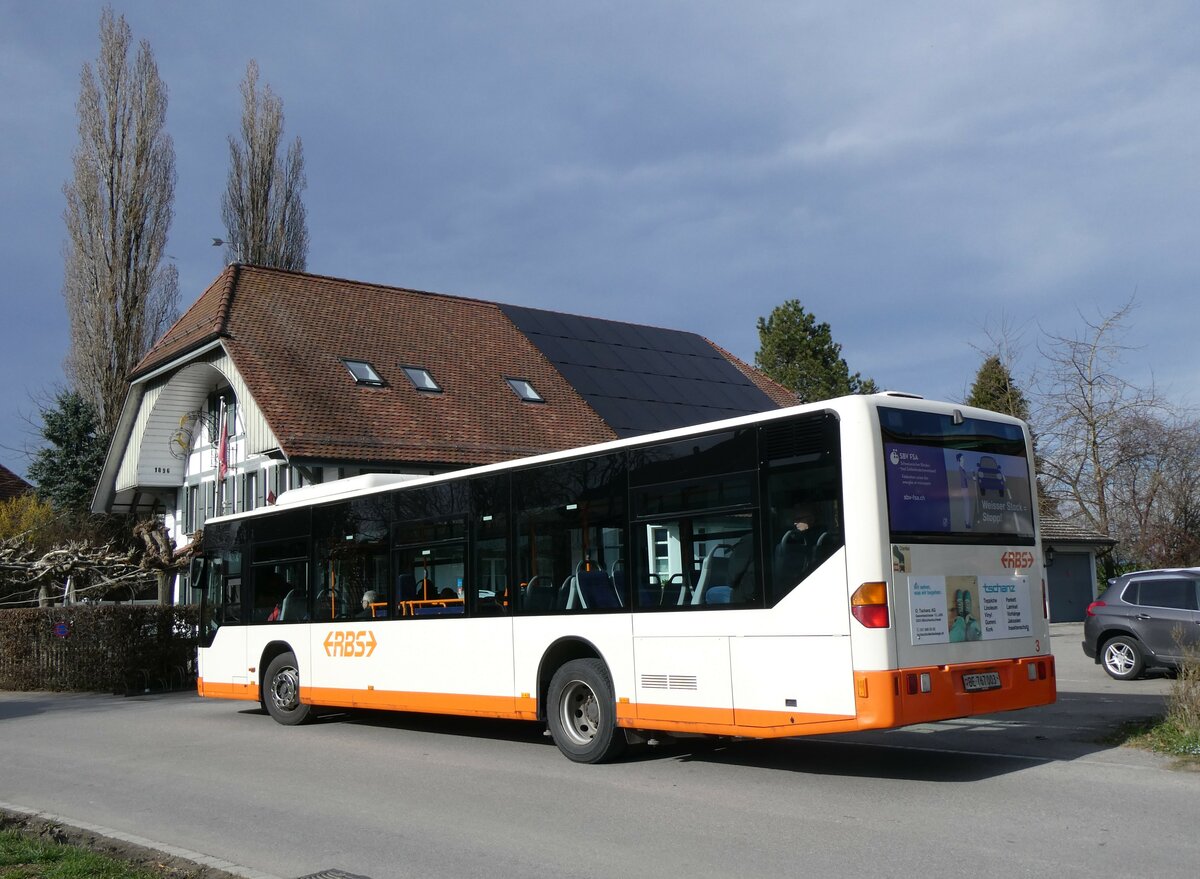 (260'013) - RBS Worblaufen - Nr. 3/BE 767'003 - Mercedes am 3. M�rz 2024 in Mattstetten, R�ssli
