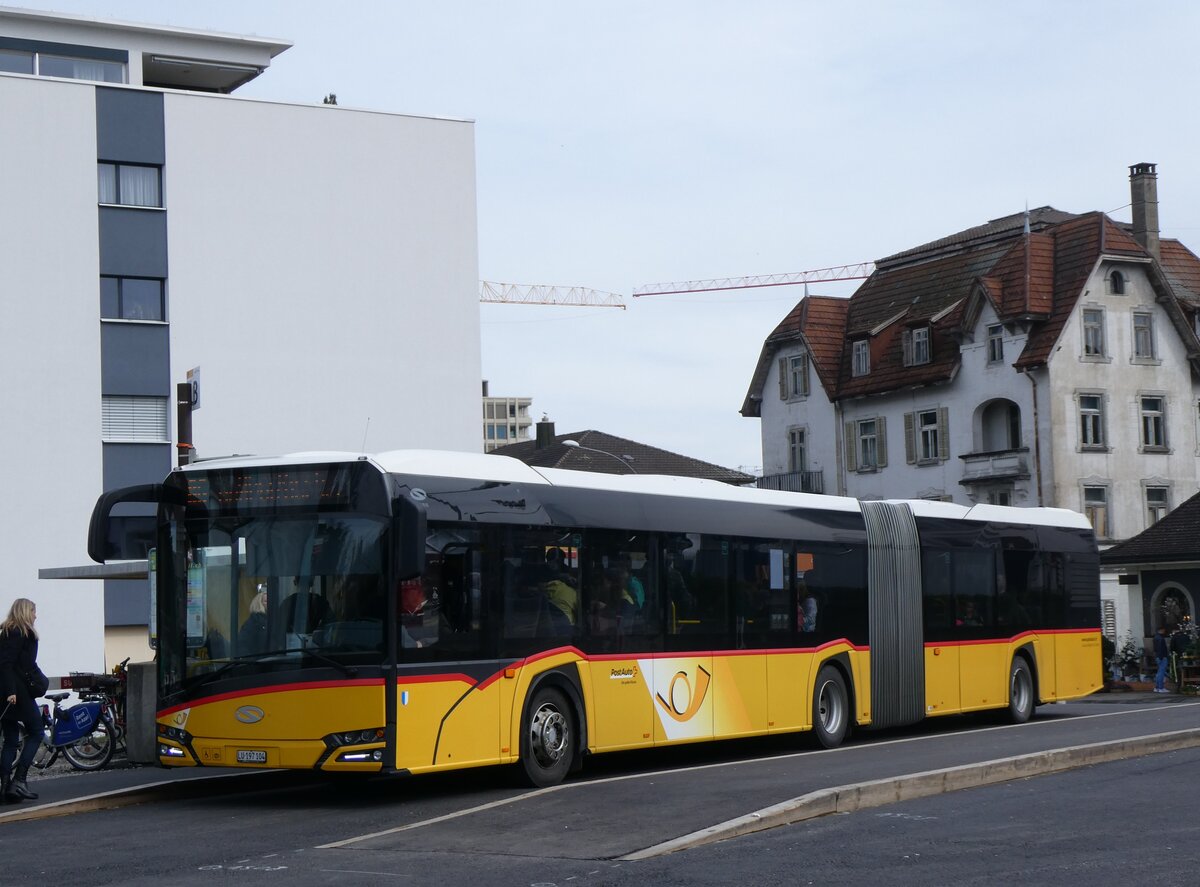 (260'217) - H�fliger, Sursee - Nr. 30/LU 197'104/PID 11'119 - Solaris am 9. M�rz 2024 beim Bahnhof Sursee