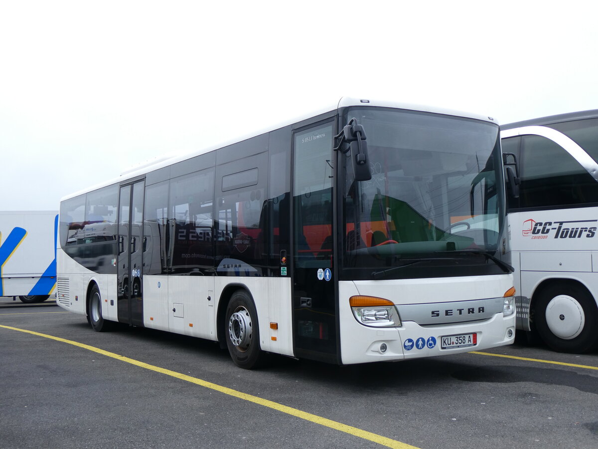 (260'431) - Aus Deutschland: R�ttgen, Untersteinach - KU 358 A - Setra am 17. M�rz 2024 in Kerzers, Interbus