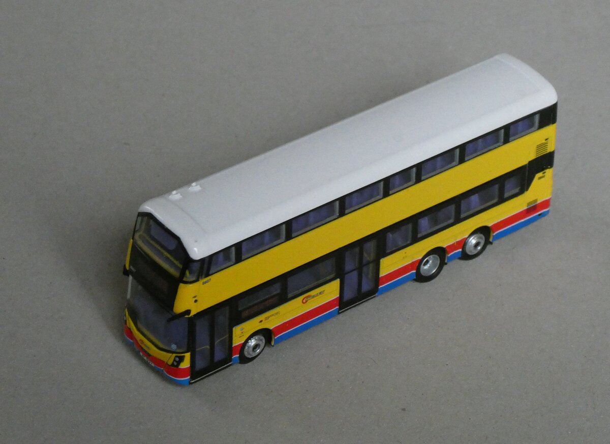 (260'611) - Aus Hongkong: Citybus, Hongkong - Nr. 8807/WP 1057 - Wright am 22. M�rz 2024 in Thun (Modell)